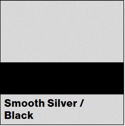 Smooth Silver/Black STANDARD METAL 1/16IN - Rowmark NoMark Plus & Standard Metals
